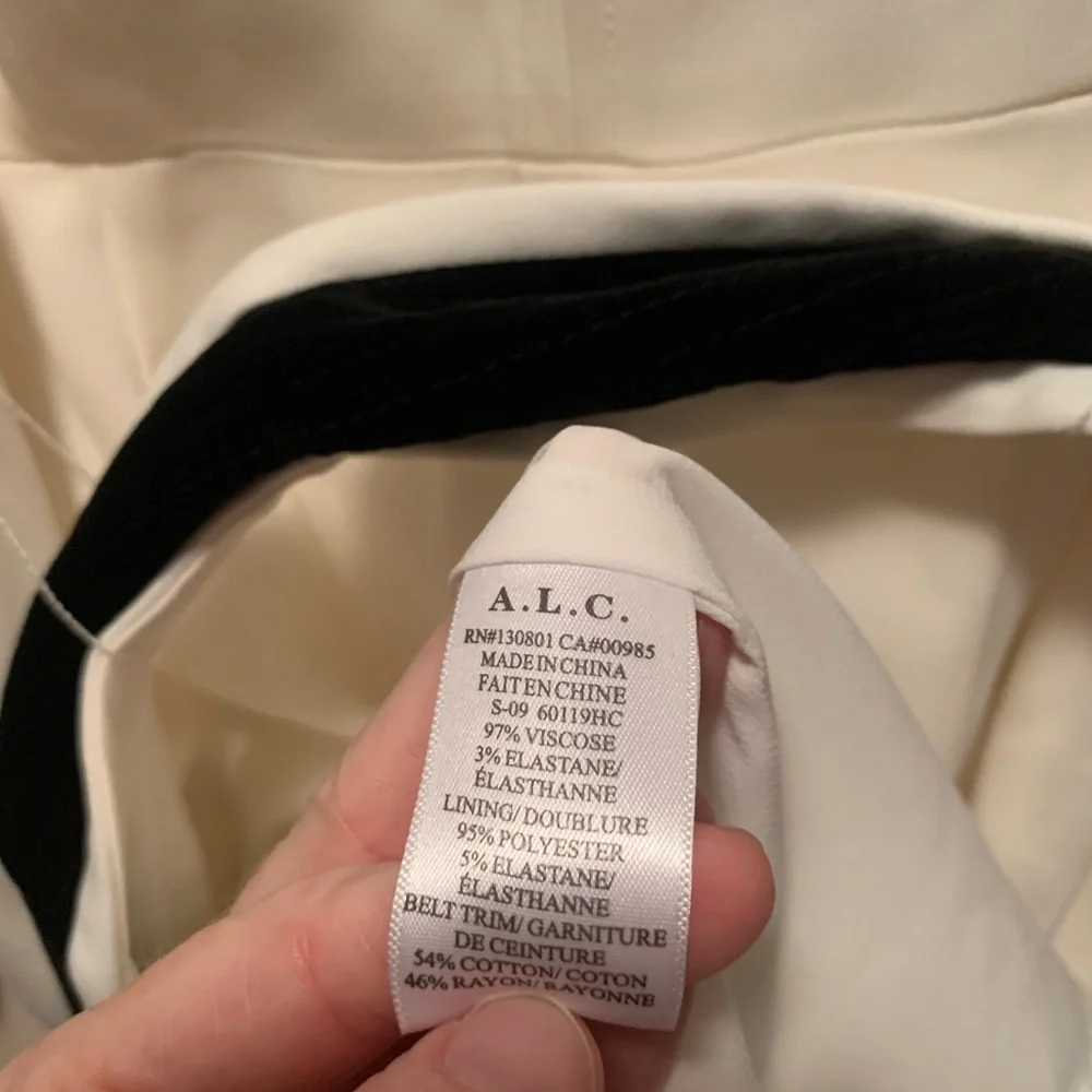 ALC Carter Zip Front Crepe Dress - Picture 8 of 9